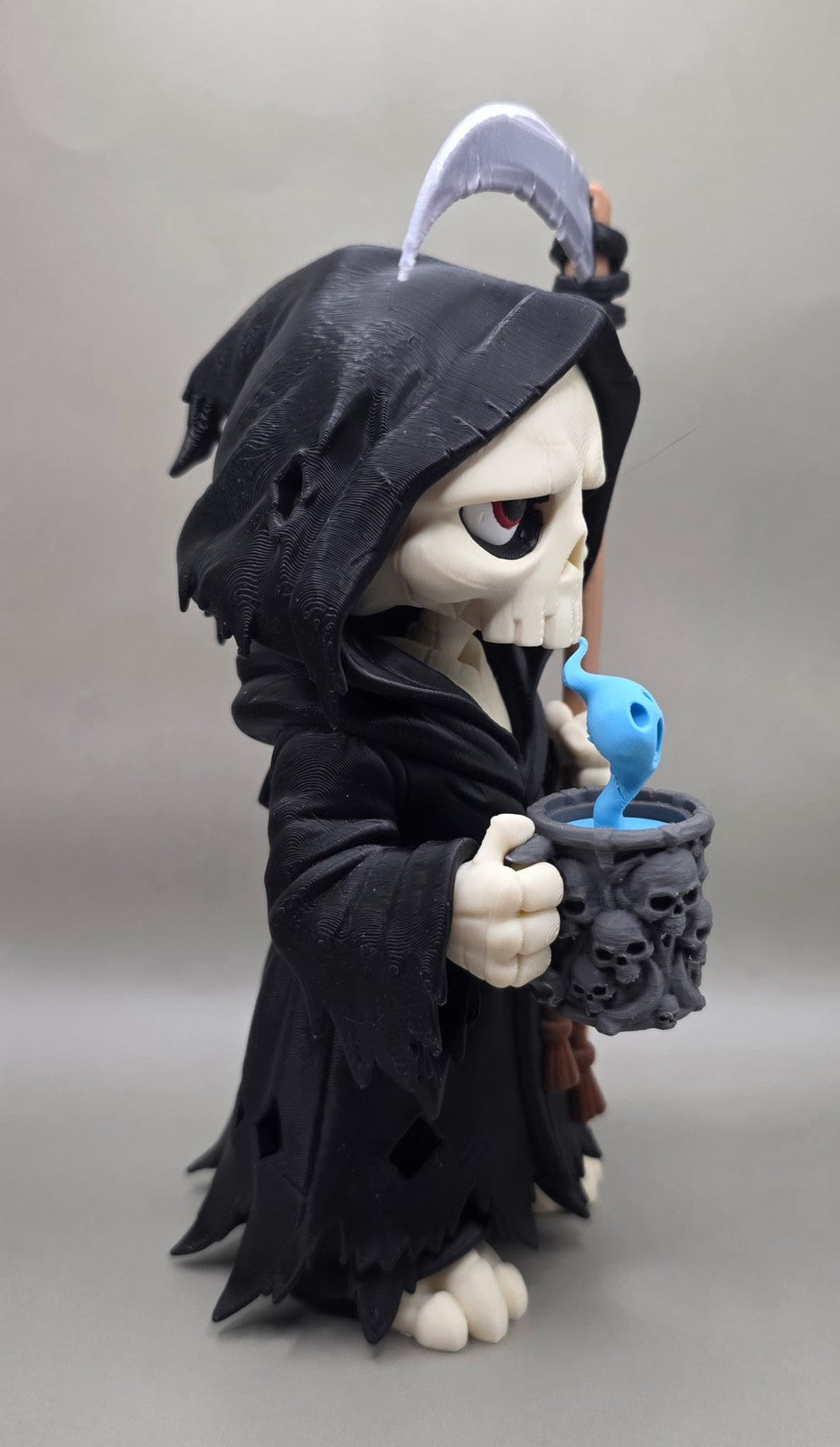 Tired Halloween Grim Reaper Figure