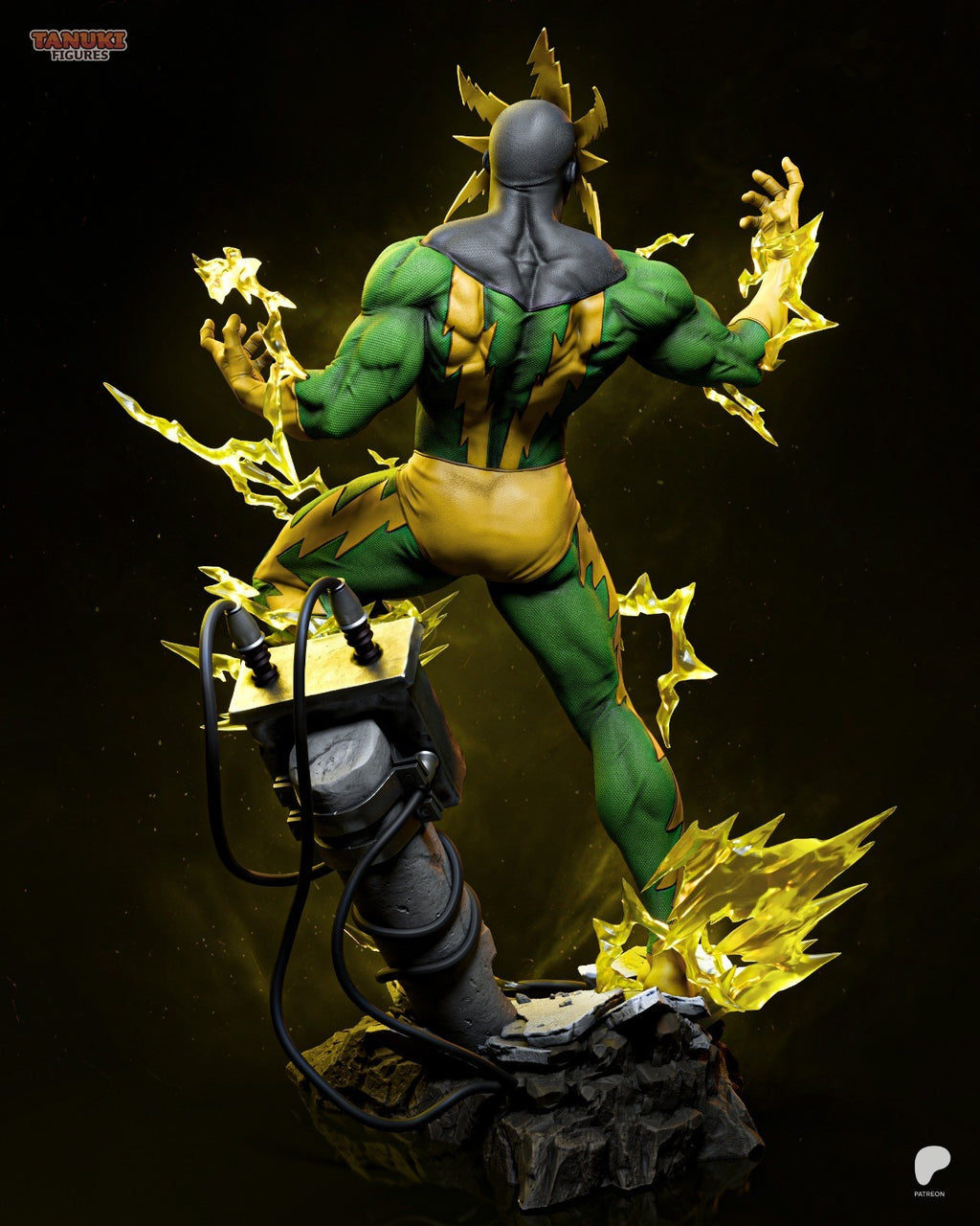 Electro (Spider-Man) 3D Printed Garage Kit Figure