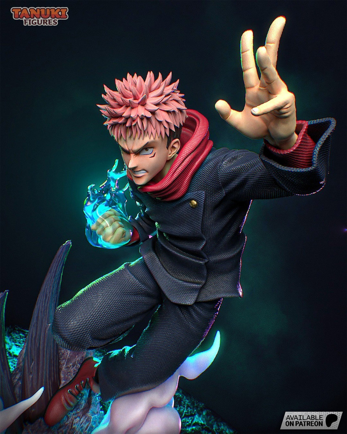 Itadori & Sukuna (Jujutsu Kaisen) 3D Printed Garage Kit Figure