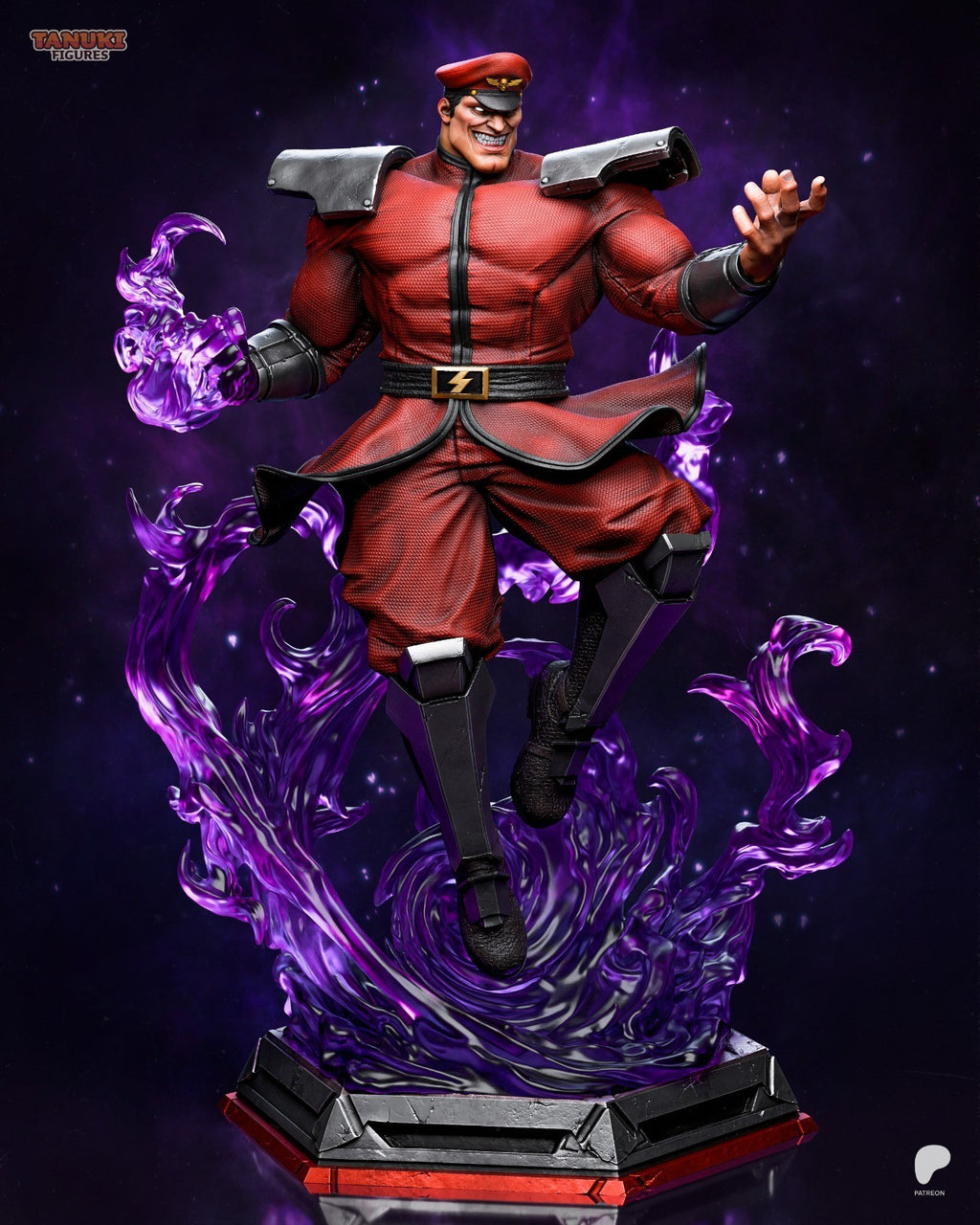 M. Bison (Street Fighter) 3D Printed Garage Kit Figure