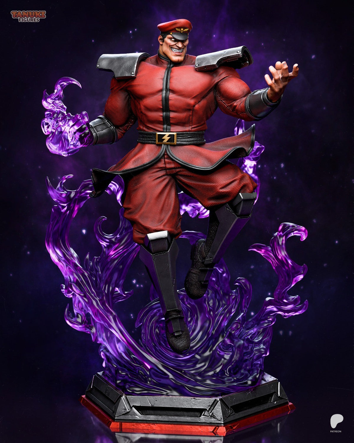 M. Bison (Street Fighter) 3D Printed Garage Kit Figure