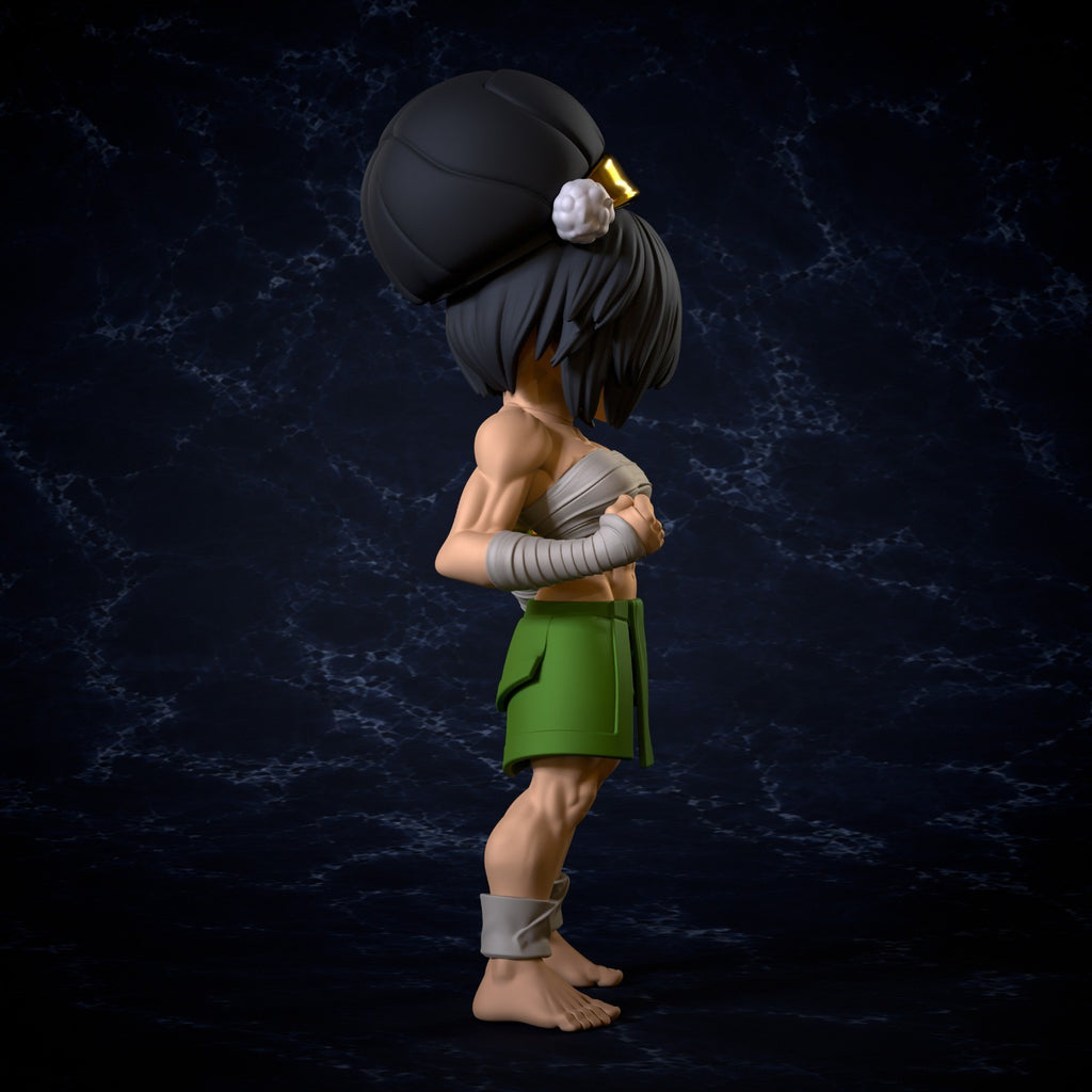 Toph Avatar Last Airbender Fan Art Figure Full Colour 3D Printed Statue