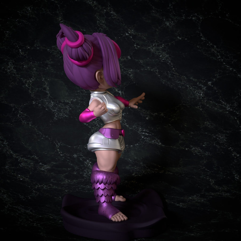 Juri Han Street Fighter Fan Art Figure Full Colour 3D Printed Statue