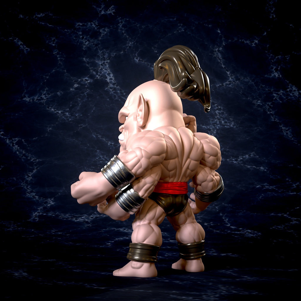 Goro Mortal Kombat Fan Art Figure Full Colour 3D Printed Statue