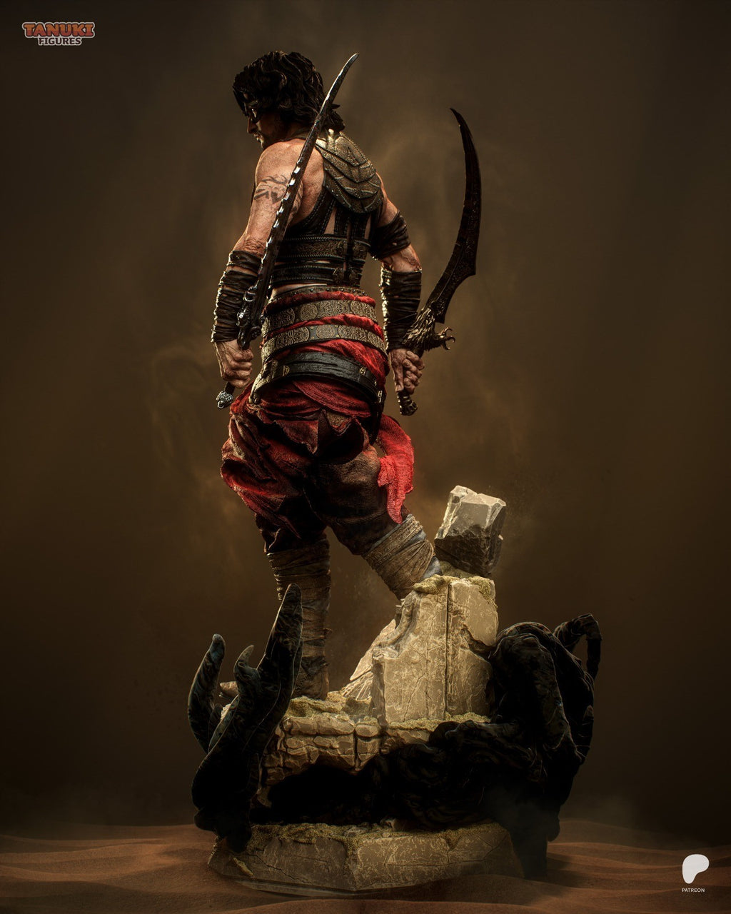 Prince of Persia 3D Printed Garage Kit Figure