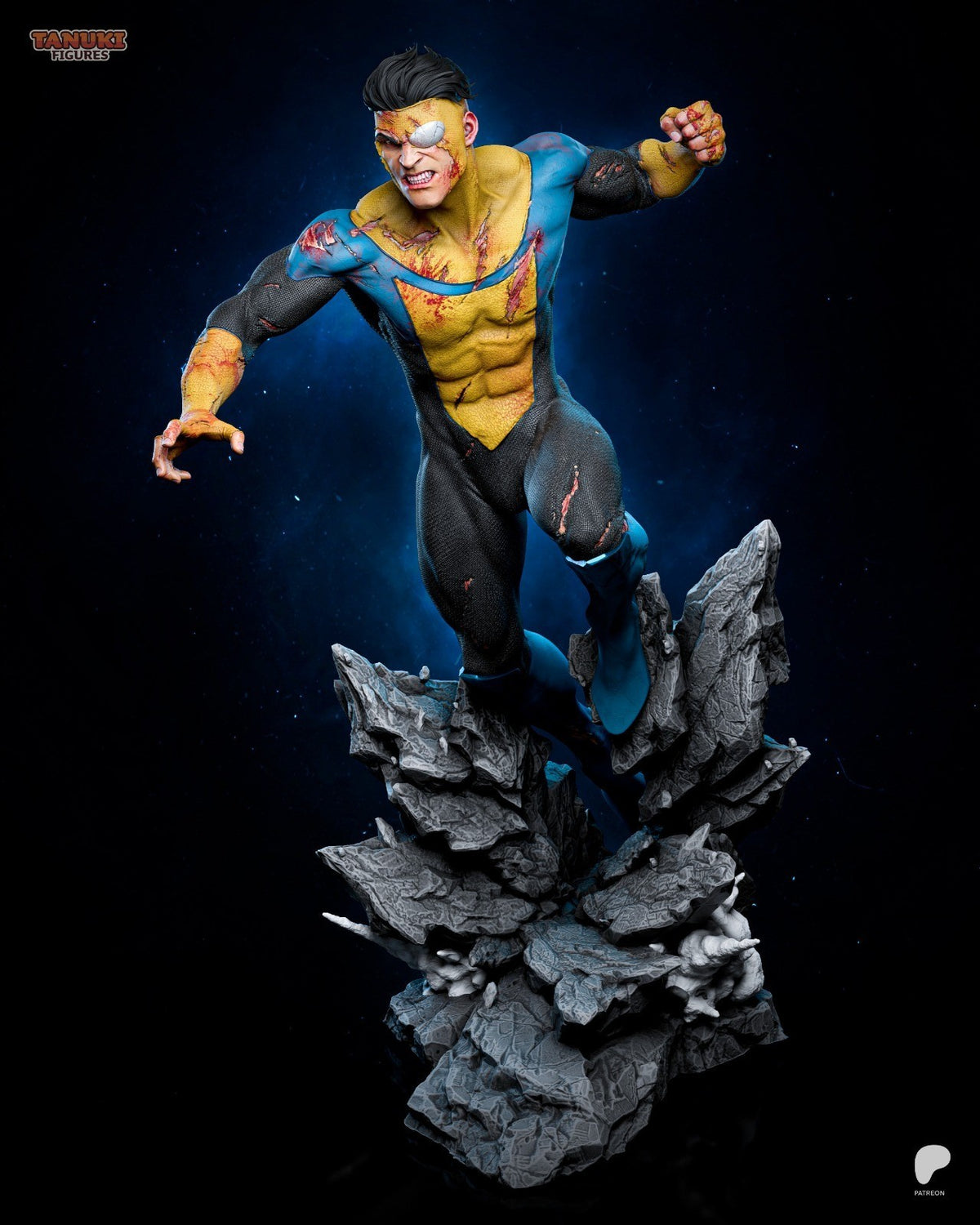 Mark (Invincible) 3D Printed Garage Kit Figure