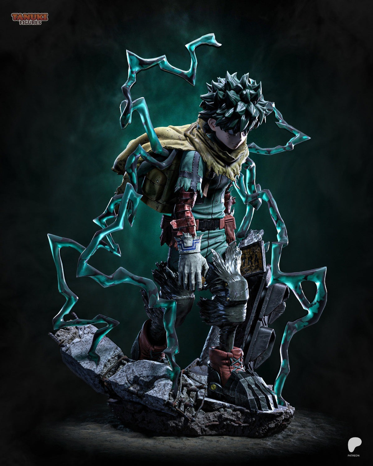 Deku (My Hero Academia) 3D Printed Garage Kit Figure