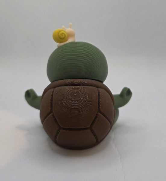 Zen Meditating Turtle Figure