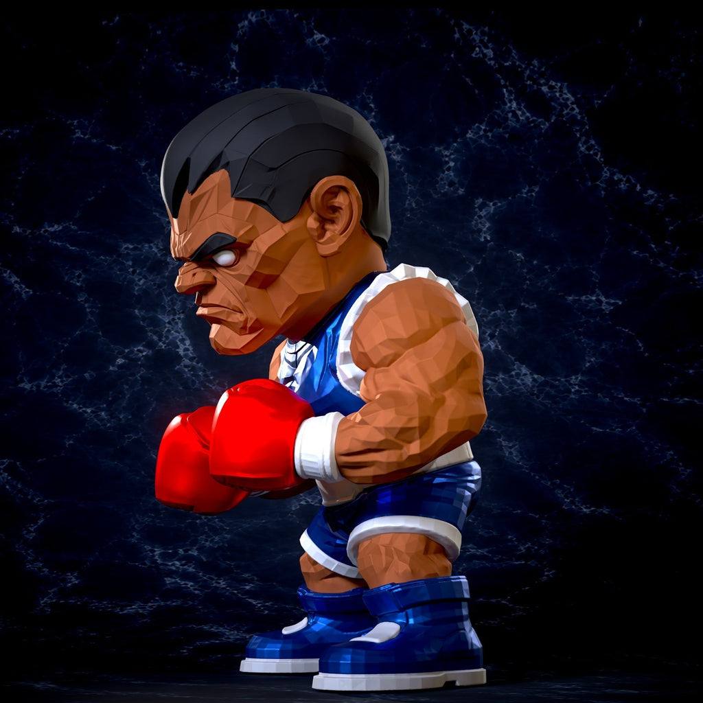 Balrog Street Fighter Fan Art Figure Full Colour 3D Printed Statue