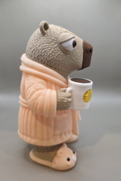 Tired Capybara Figure