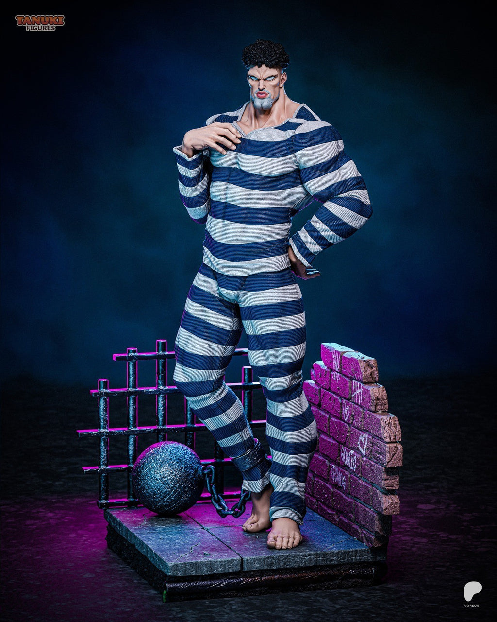 Puri-Puri (One Punch Man) 3D Printed Garage Kit Figure