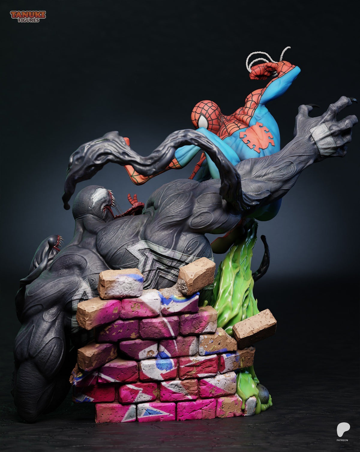 Spider-Man (Marvel) 3D Printed Garage Kit Figure