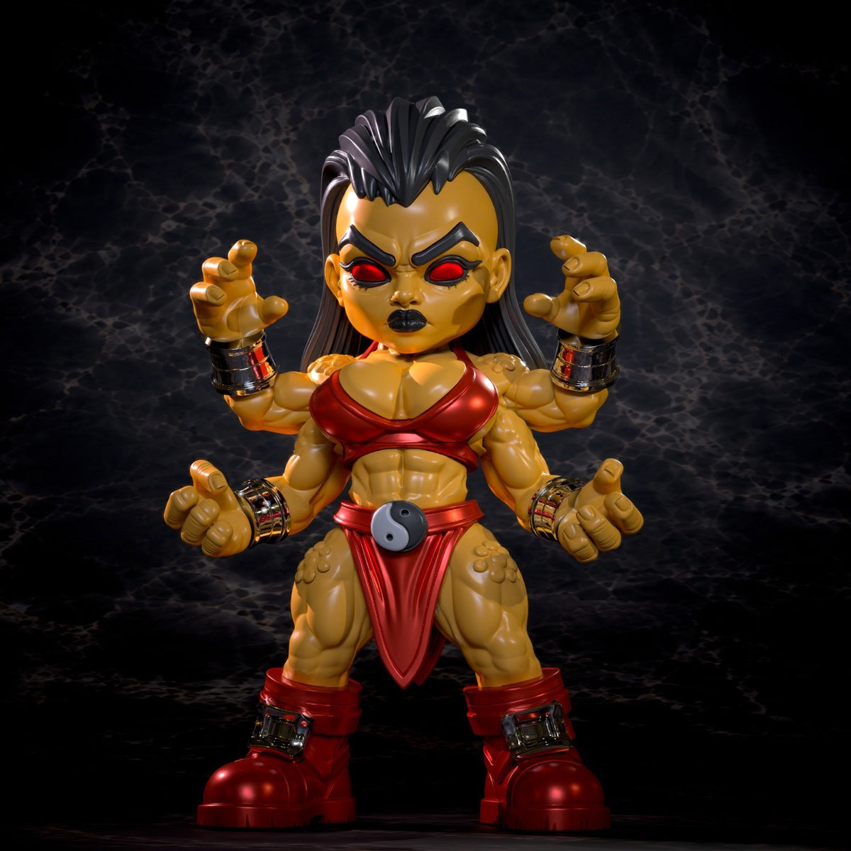 Sheeva Mortal Kombat Fan Art Figure Full Colour 3D Printed Statue