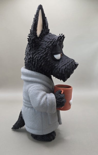 Tired Scottish Terrier Figure