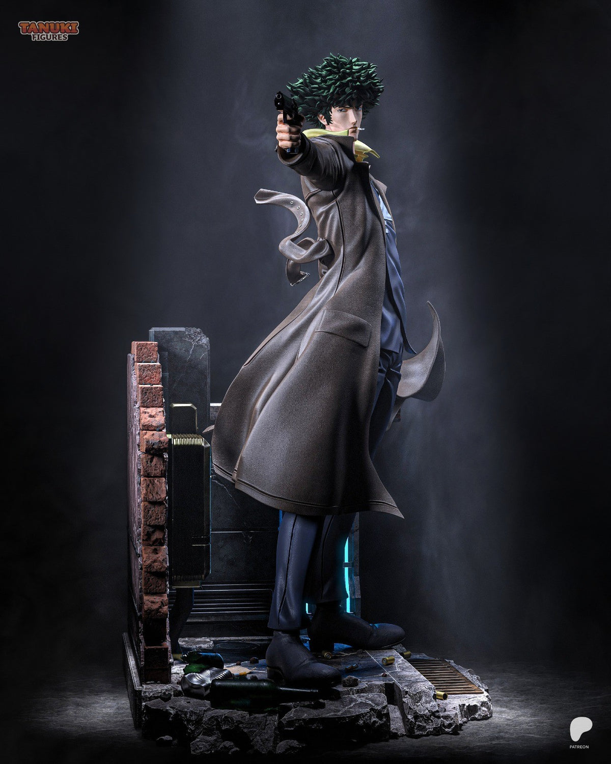 Spike Spiegel (Cowboy Bebop) 3D Printed Garage Kit Figure