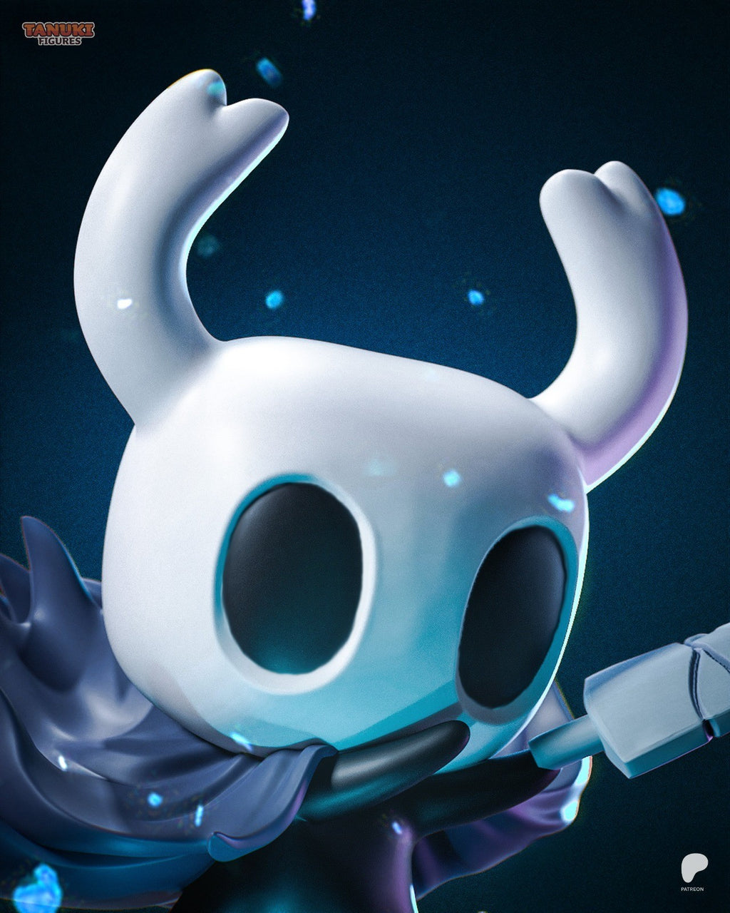 Hollow Knight 3D Printed Garage Kit Figure