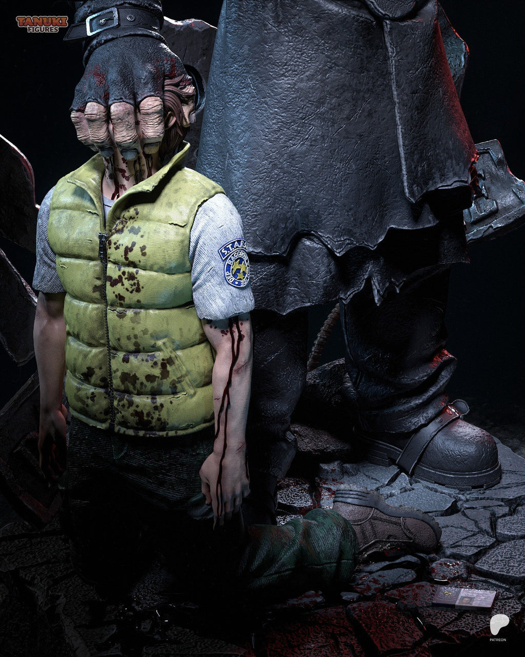 Nemesis (Resident Evil) 3D Printed Garage Kit Figure