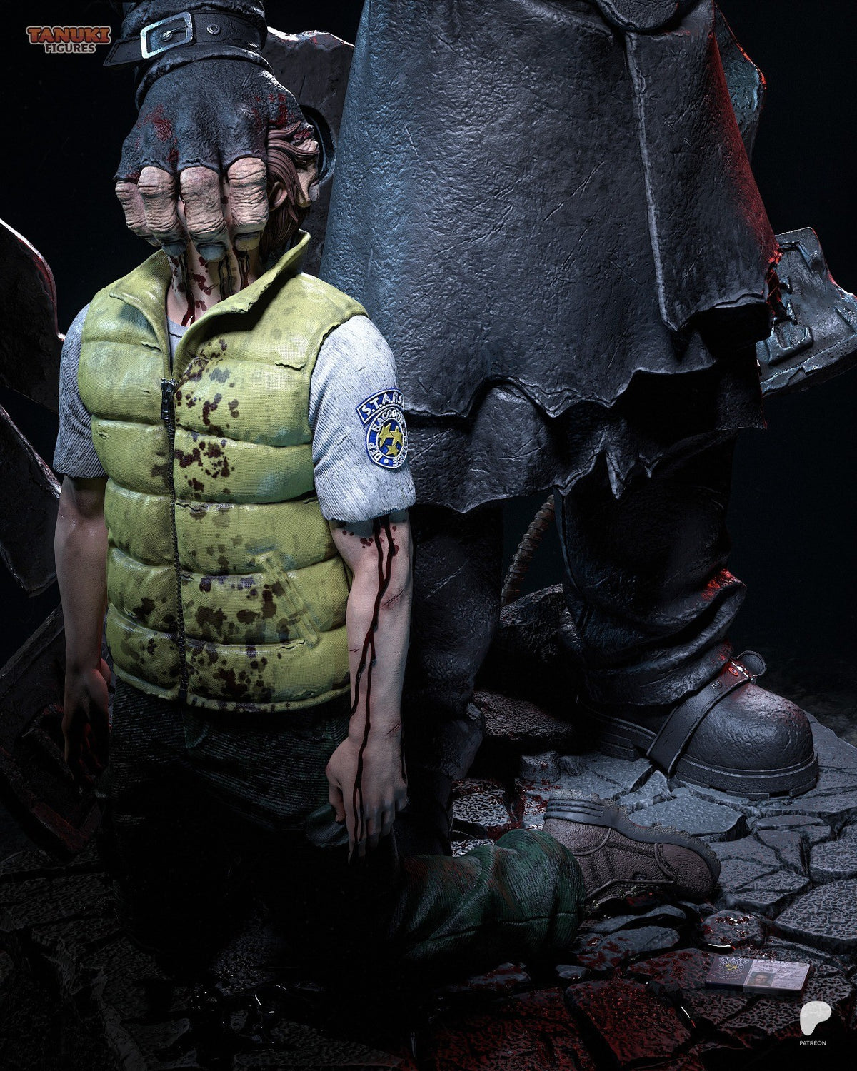 Nemesis (Resident Evil) 3D Printed Garage Kit Figure