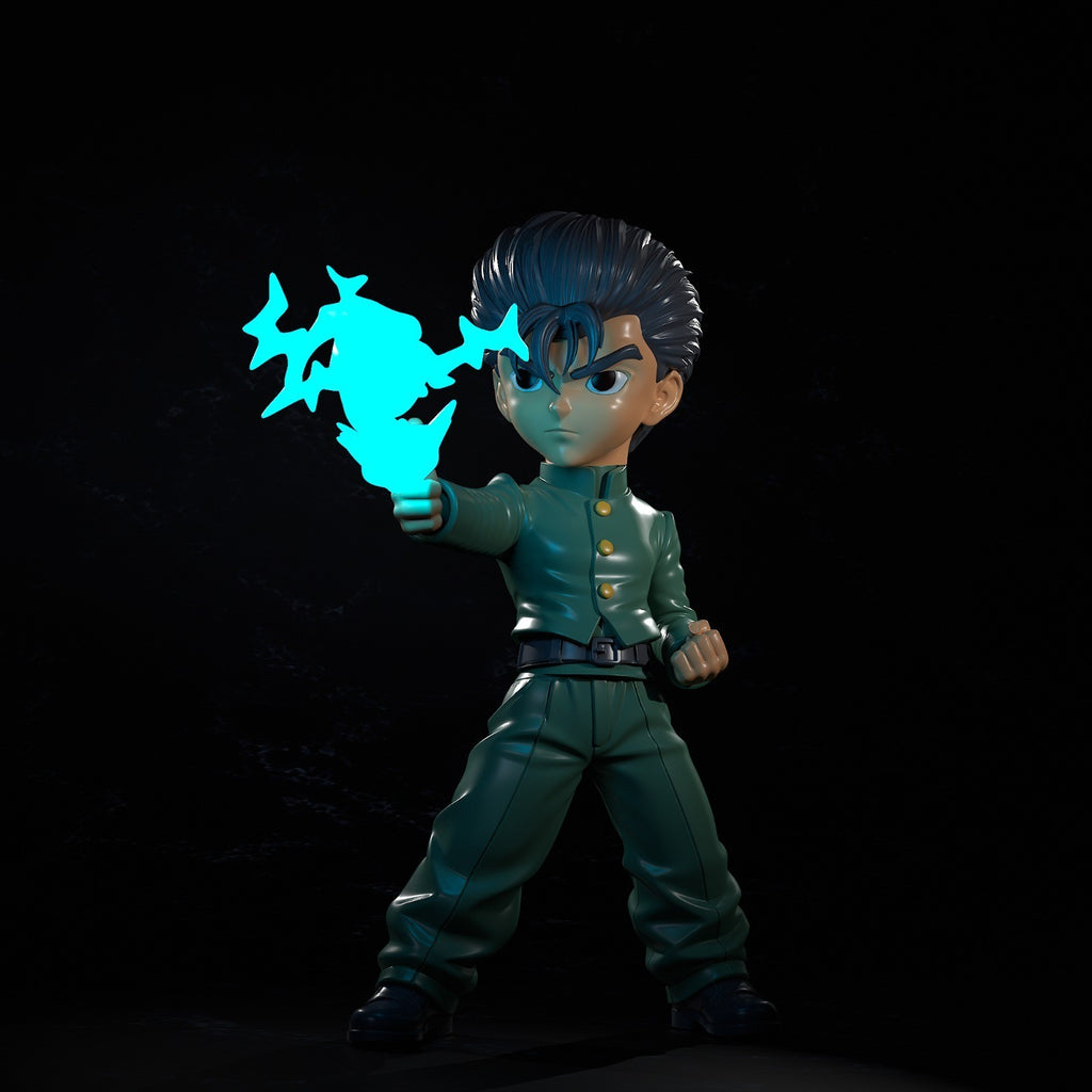 Yusuke Urameshi Yu Yu Hakusho Fan Art Figure Full Colour 3D Printed Statue