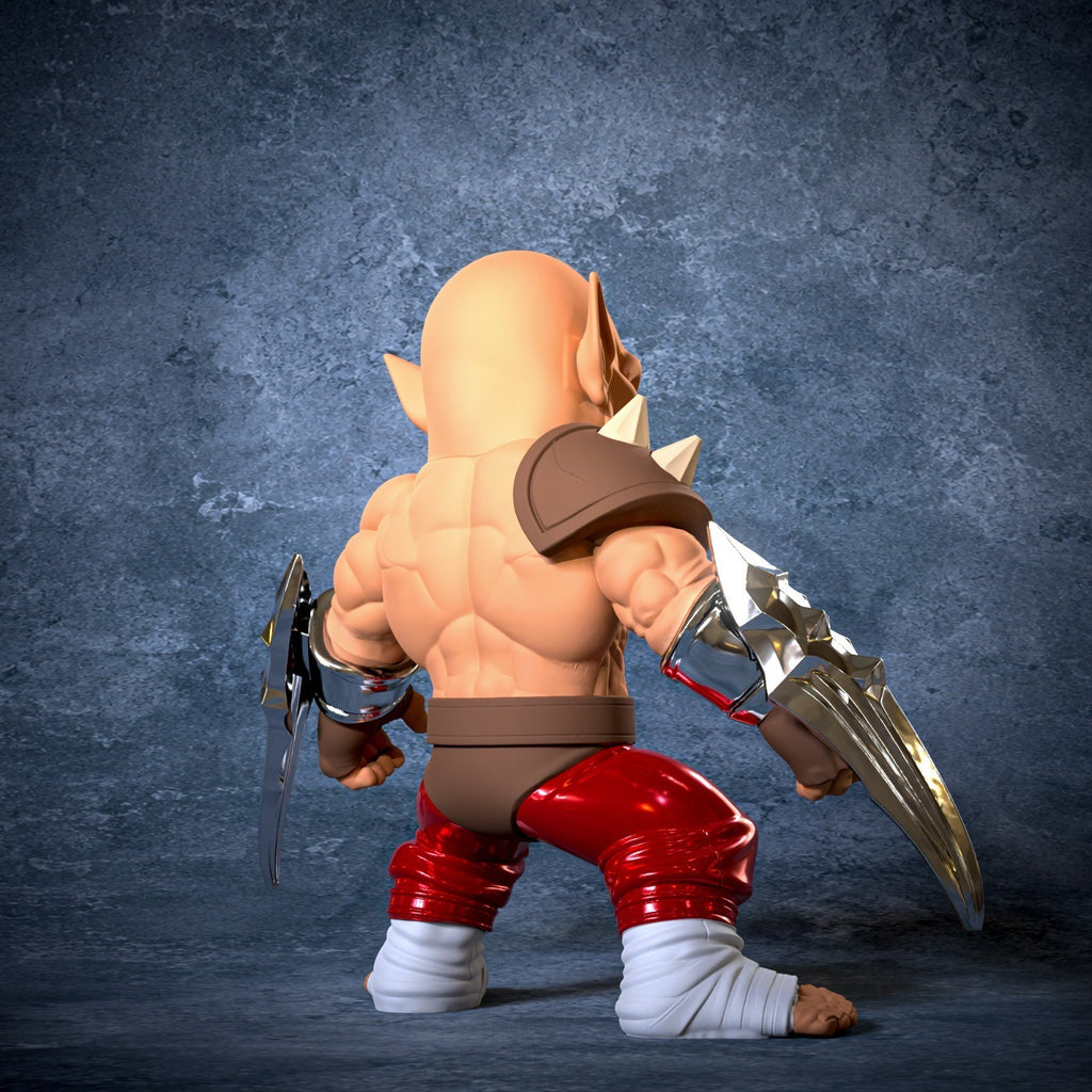 Baraka Mortal Kombat Fan Art Figure Full Colour 3D Printed Statue