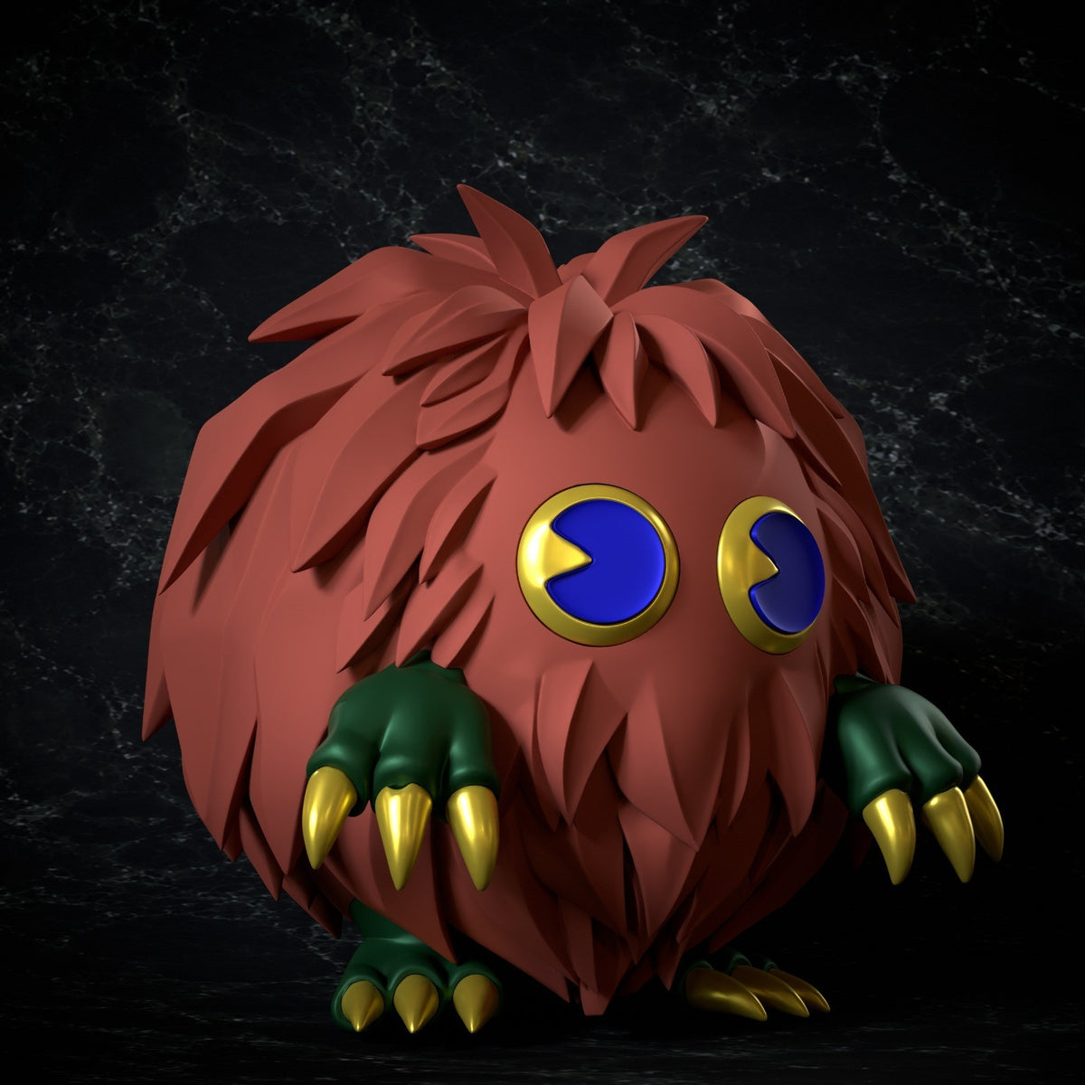 Kuriboh Yu-Gi-Oh Fan Art Figure Full Colour 3D Printed Statue