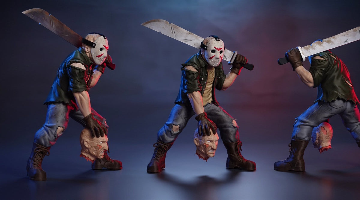 Jason Voorhees Full Colour 3D Printed Figure