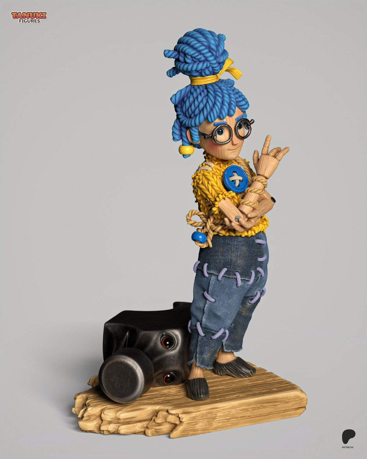 May (It Takes Two) 3D Printed Garage Kit Figure