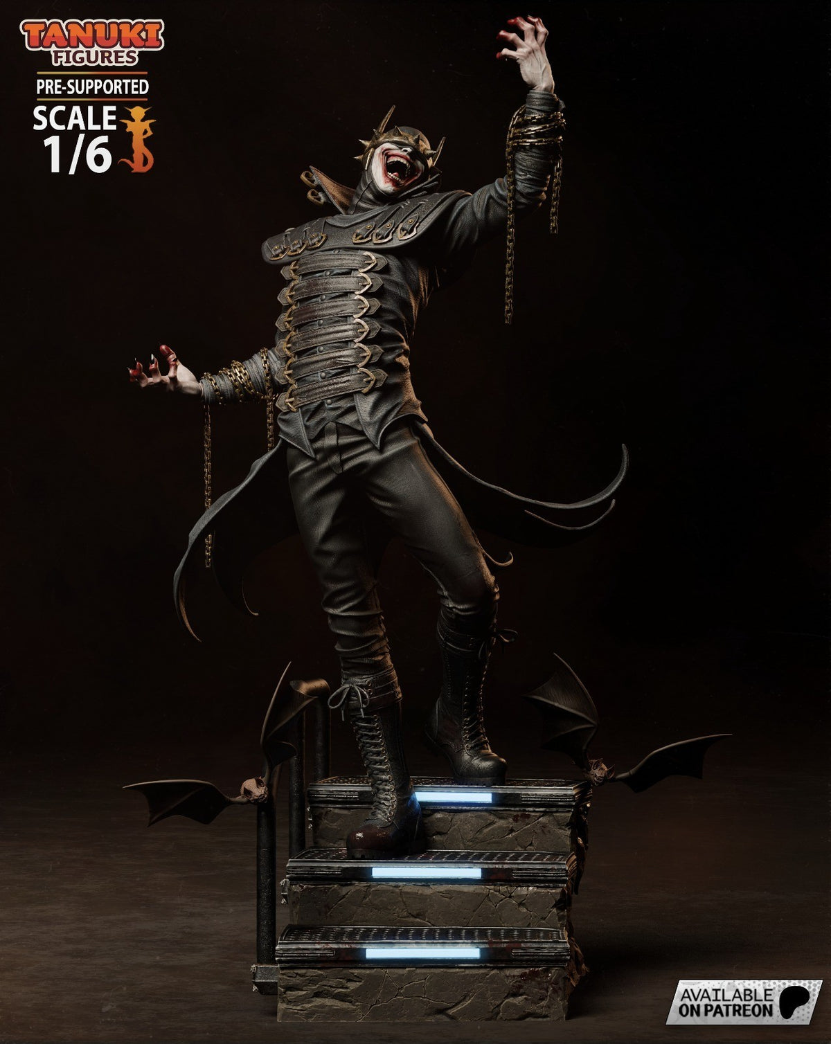 Batman Who Laughs (DC) 3D Printed Garage Kit Figure