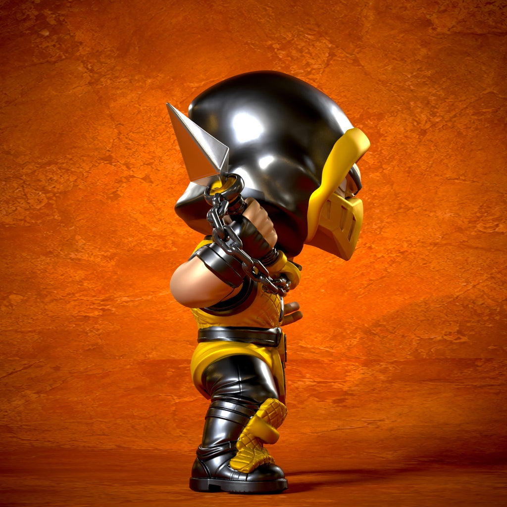 Scorpion Mortal Kombat Fan Art Figure Full Colour 3D Printed Statue