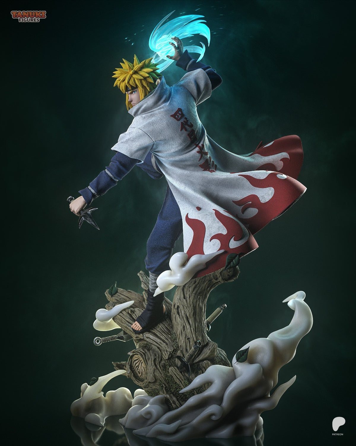 Minato (Naruto) 3D Printed Garage Kit Figure