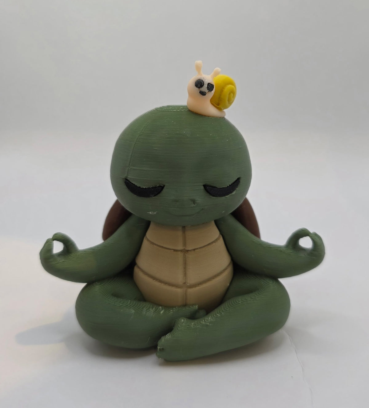 Zen Meditating Turtle Figure