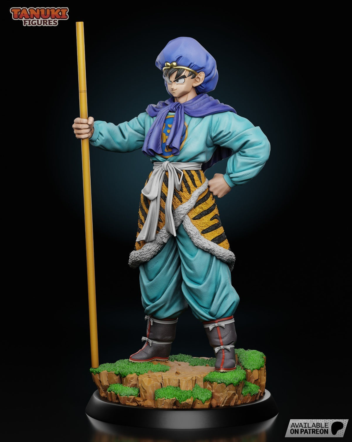 Goku Saiyuki (Dragon Ball) 3D Printed Garage Kit Figure
