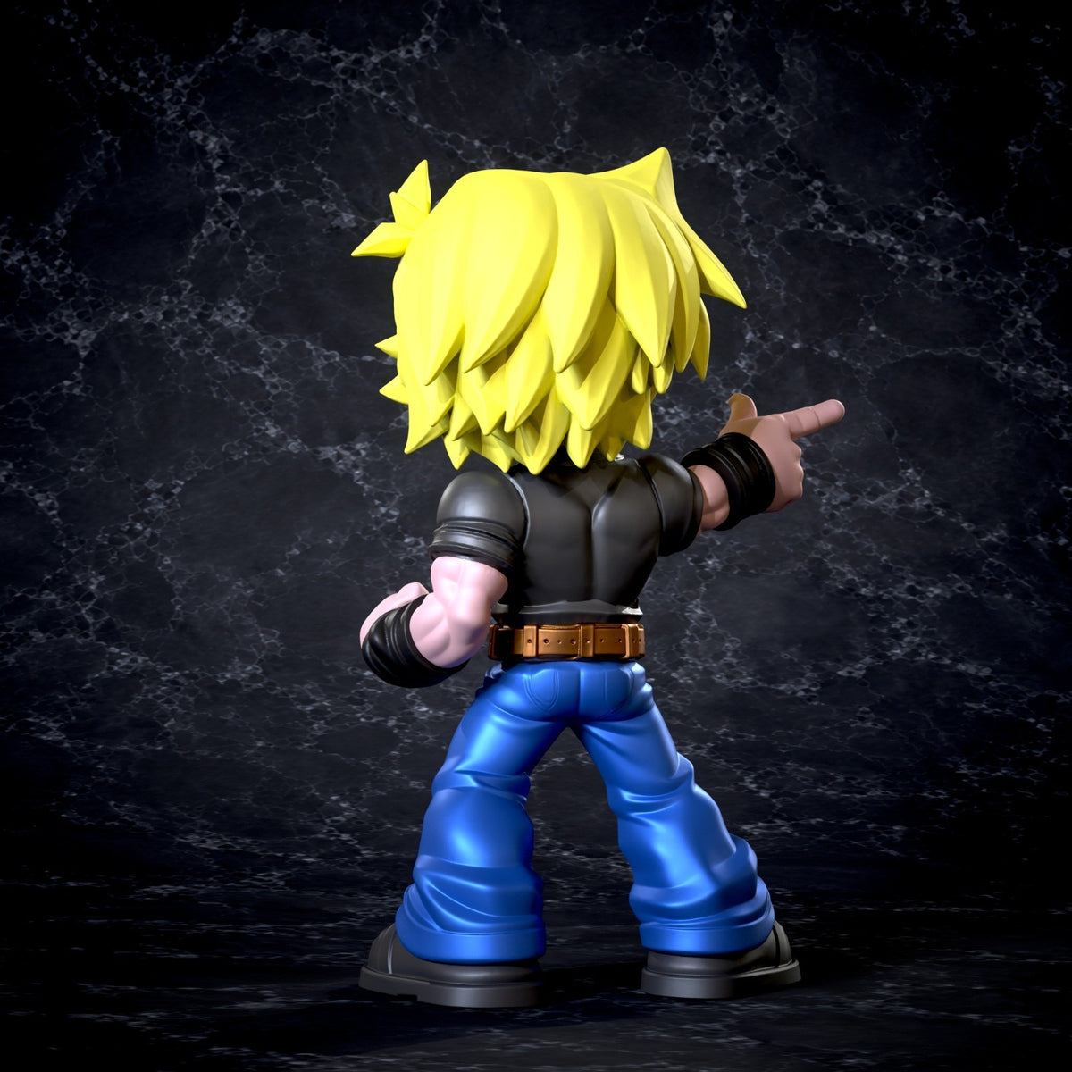 Joey Wheeler Yu-Gi-Oh Fan Art Figure Full Colour 3D Printed Statue