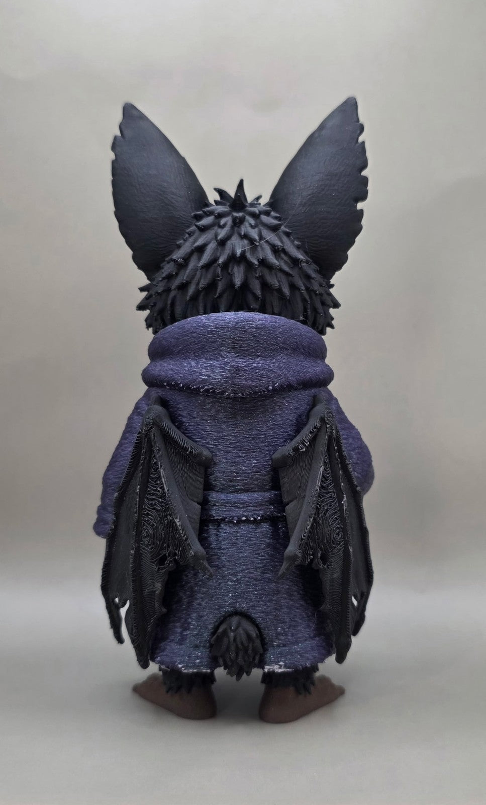 Tired Halloween Bat Figure