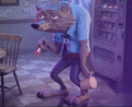 Wayne Werewolf (Hotel Transylvania) Full Colour 3D Printed Figure