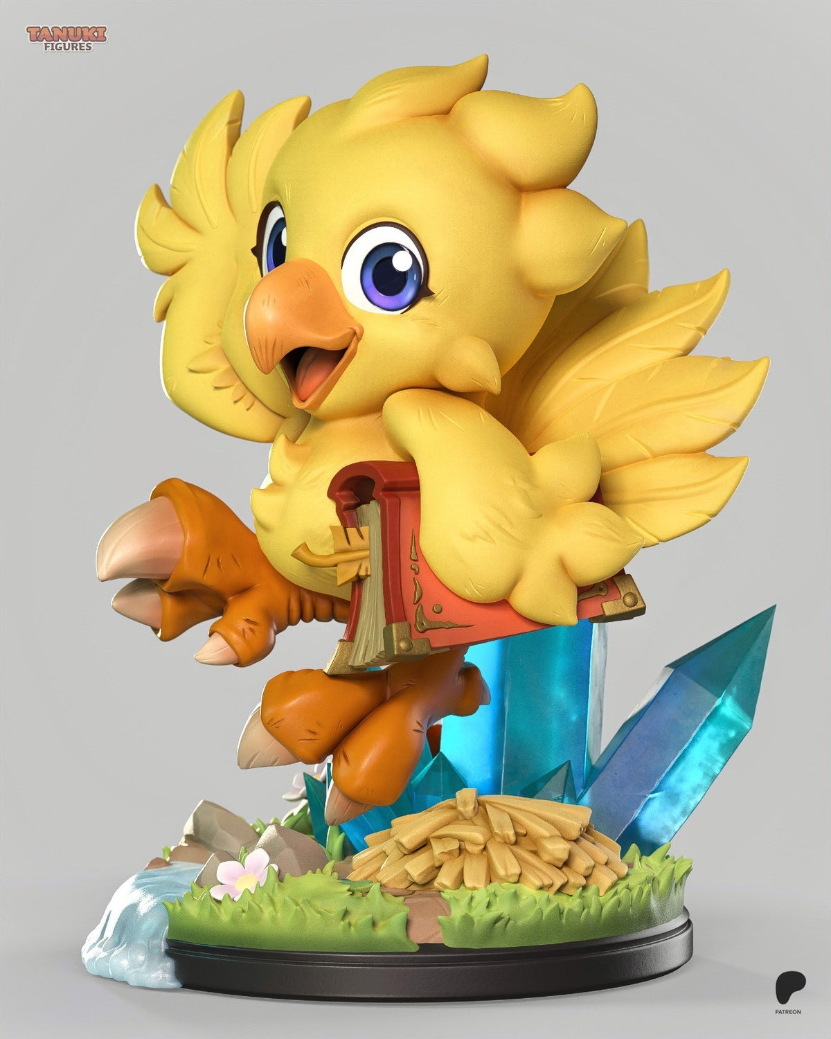 Chocobo Chibi (Final Fantasy) 3D Printed Garage Kit Figure