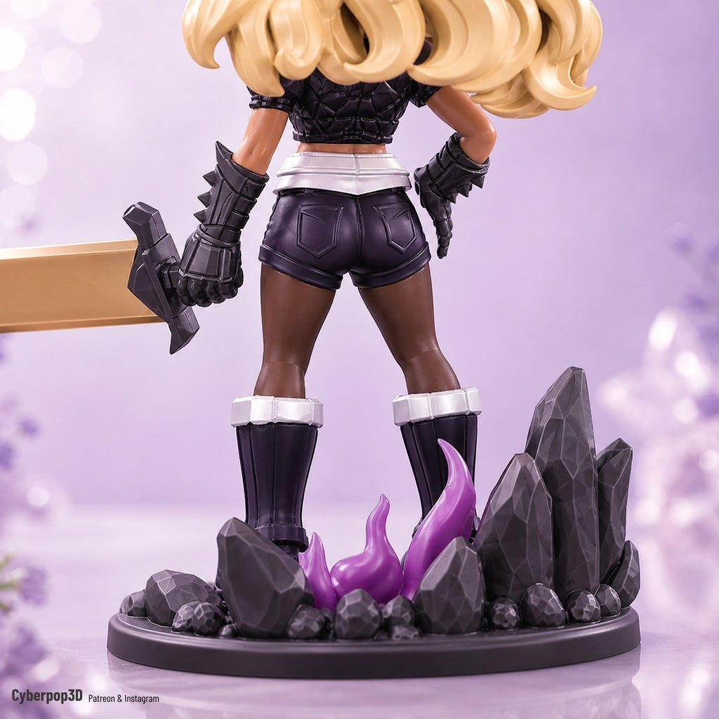 Magik Marvel Fan Art Figure Full Colour 3D Printed Statue