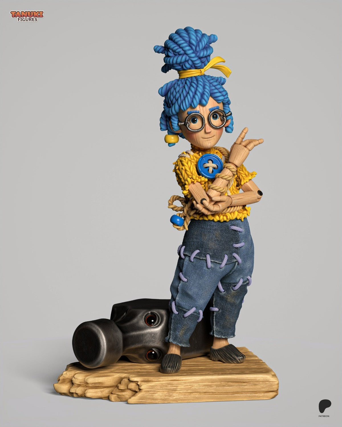 May (It Takes Two) 3D Printed Garage Kit Figure