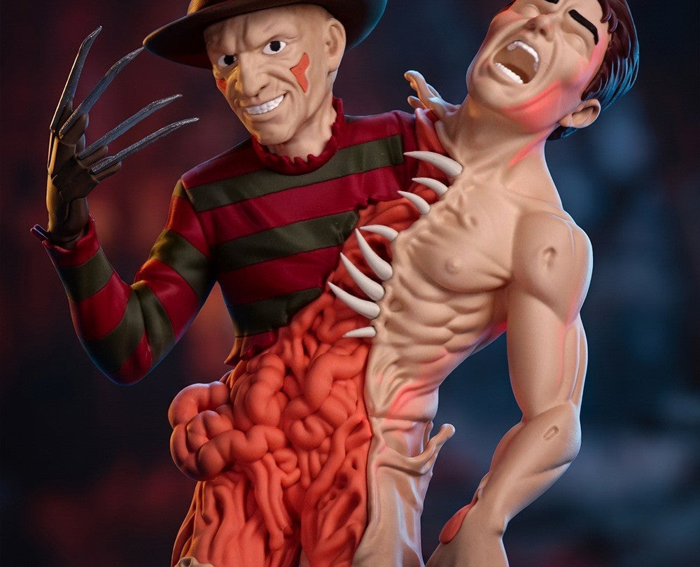 Freddy Krueger Full Colour 3D Printed Figure
