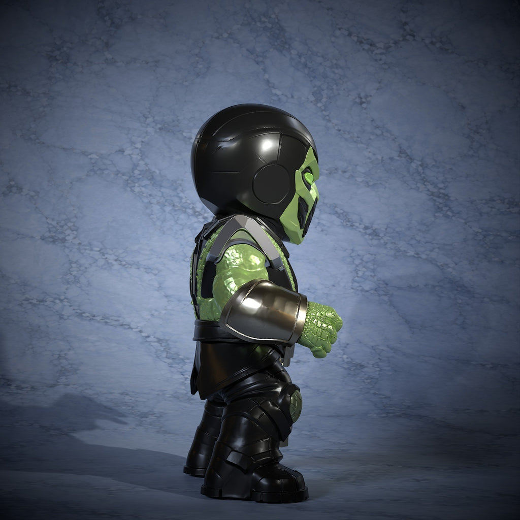 Reptile Mortal Kombat Fan Art Figure Full Colour 3D Printed Statue