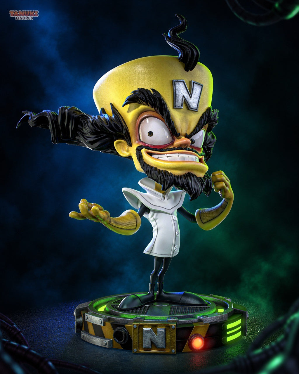 Neo Cortex (Crash Bandicoot) 3D Printed Garage Kit Figure