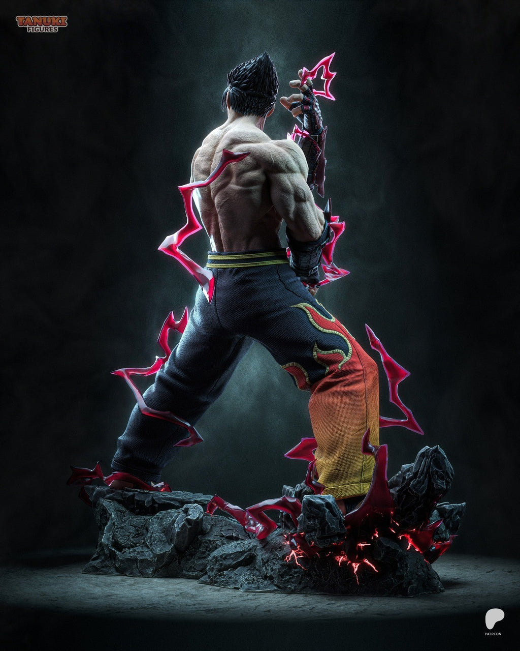 Jin Kazama (Tekken) 3D Printed Garage Kit Figure