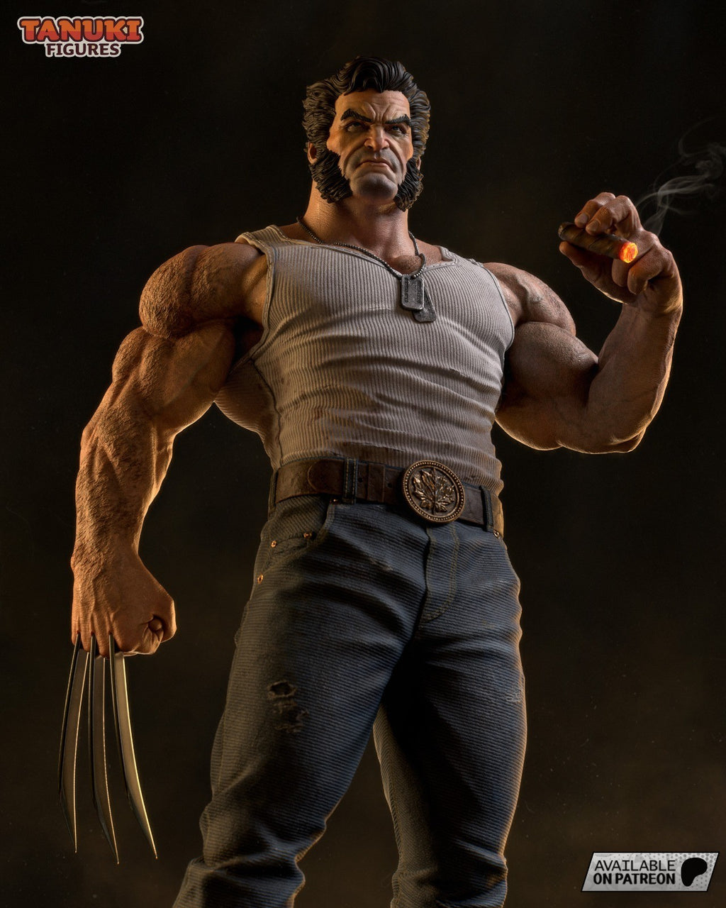 Logan (Marvel) 3D Printed Garage Kit Figure