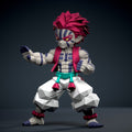 Akaza Demon Slayer Fan Art Figure Full Colour 3D Printed Statue