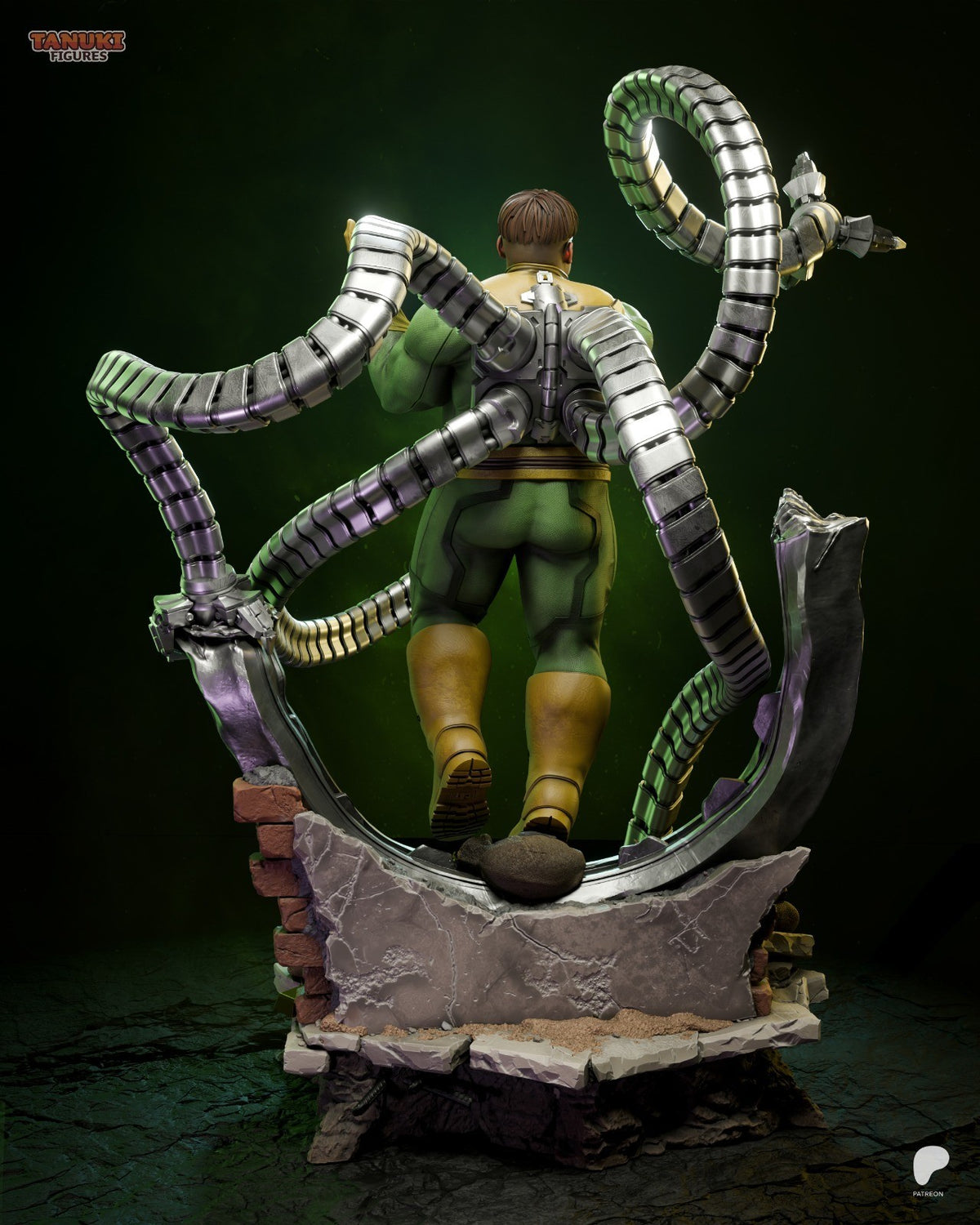 Dr. Octopus (Spider-Man) 3D Printed Garage Kit Figure