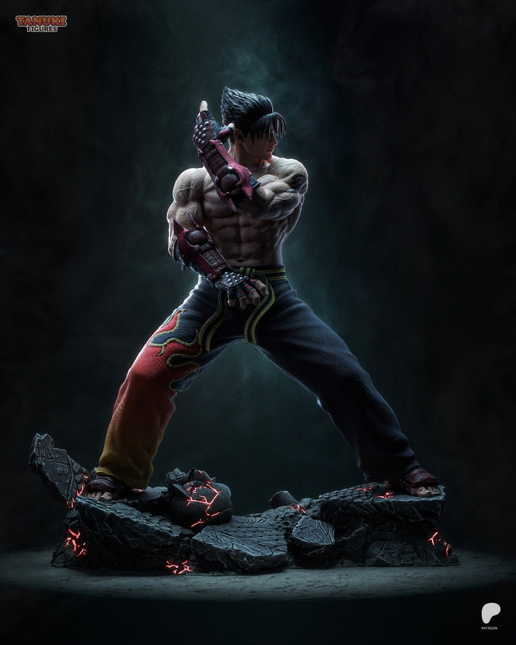 Jin Kazama (Tekken) 3D Printed Garage Kit Figure
