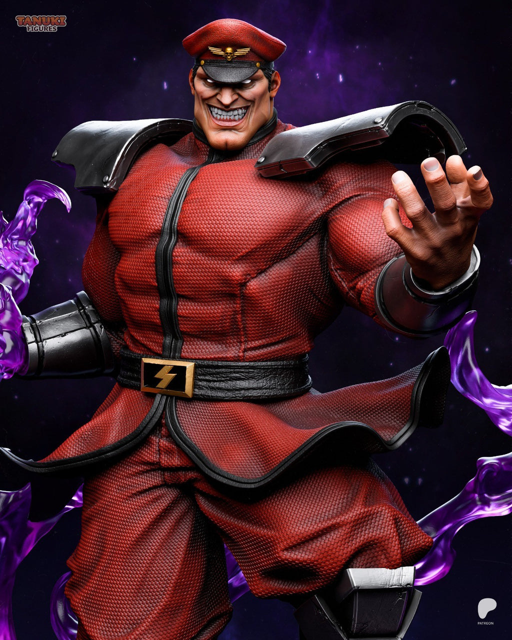 M. Bison (Street Fighter) 3D Printed Garage Kit Figure