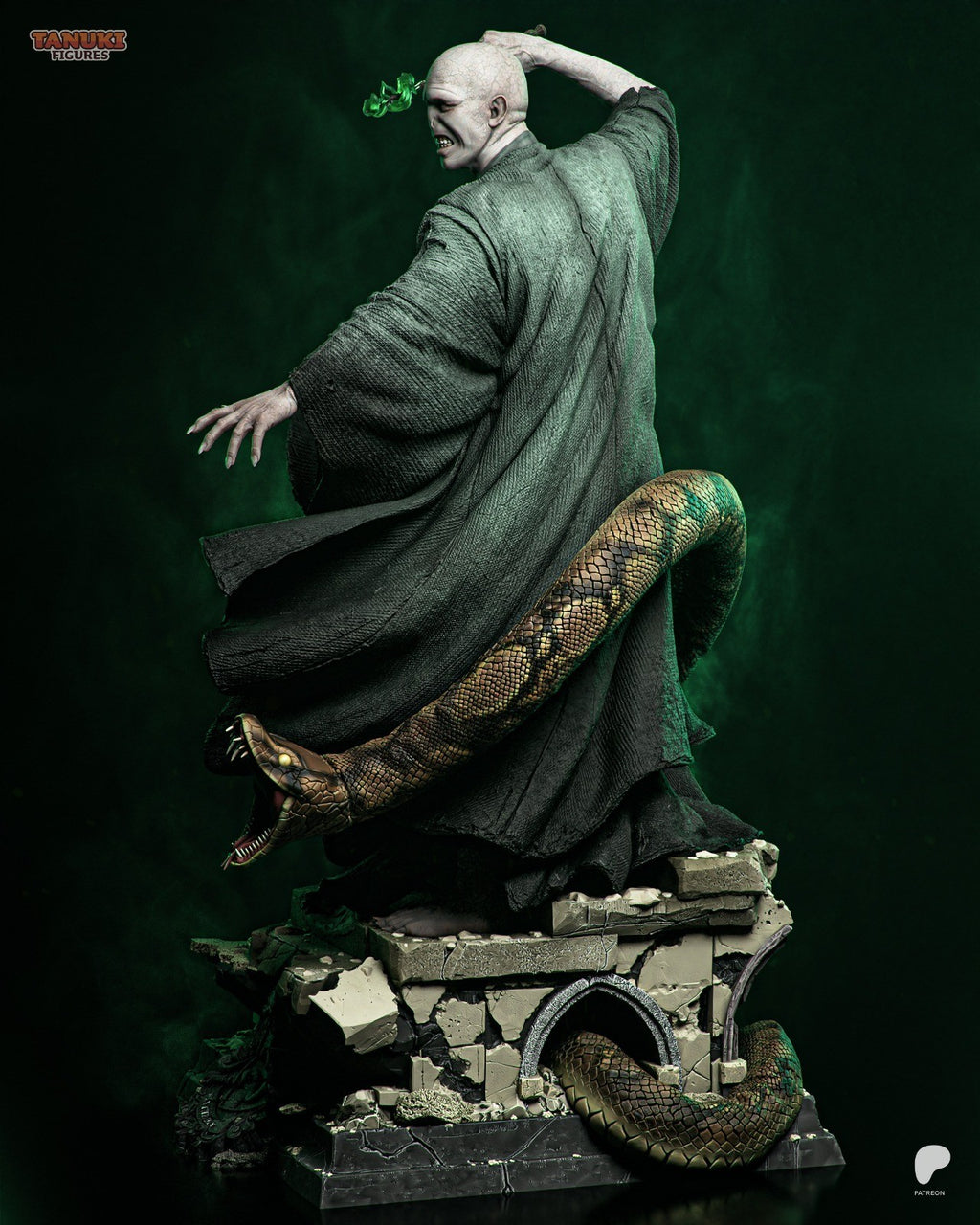 Voldemort (Harry Potter) 3D Printed Garage Kit Figure