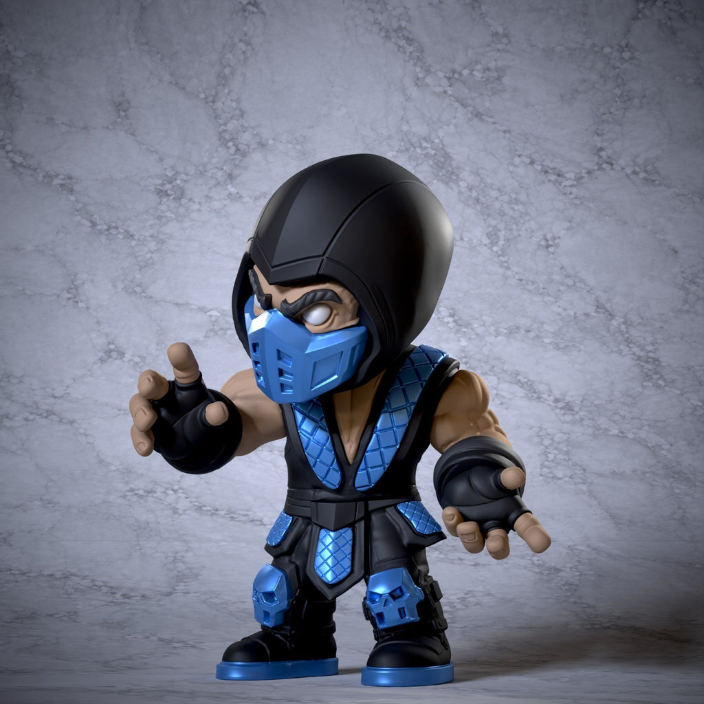 Sub-Zero Mortal Kombat Fan Art Figure Full Colour 3D Printed Statue