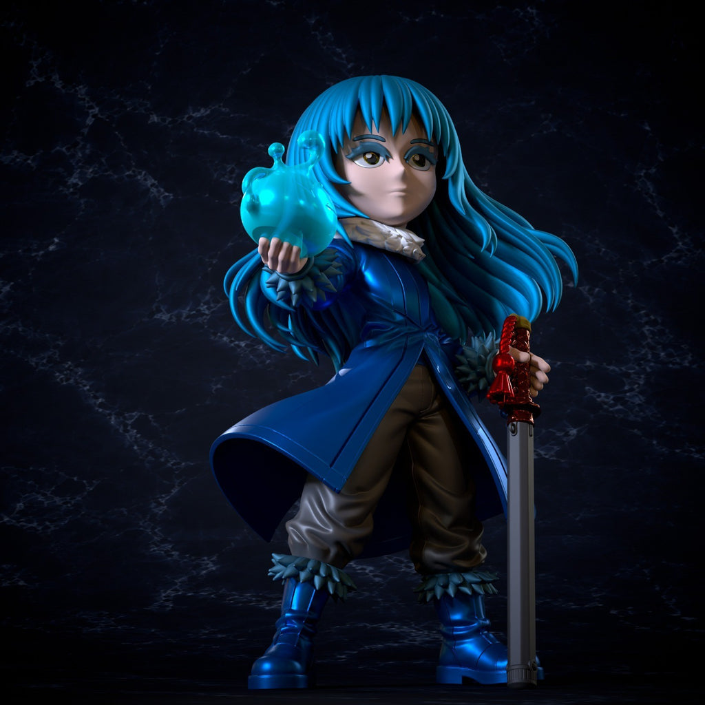 Rimuru Tempest Tensura Slime Fan Art Figure Full Colour 3D Printed Statue